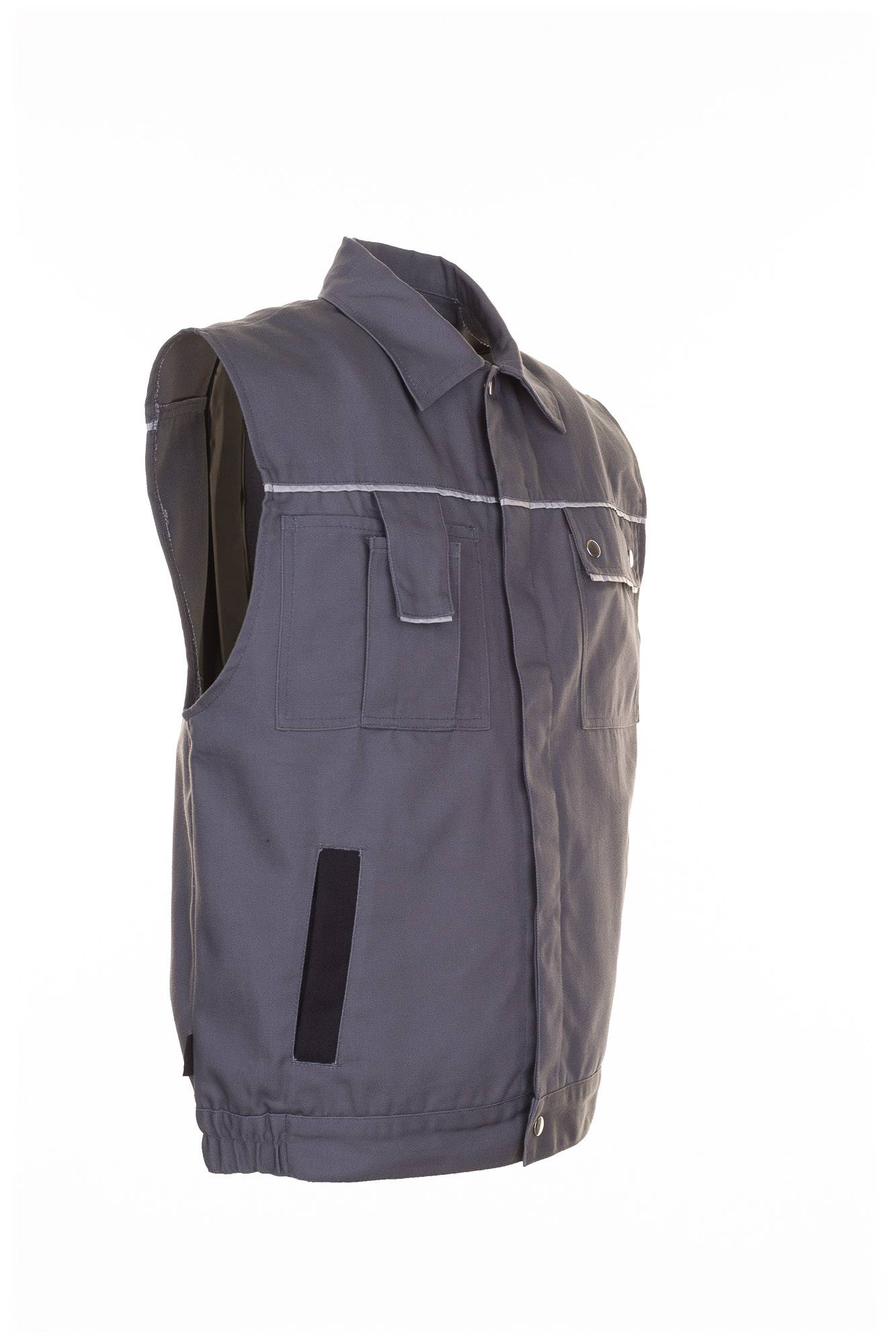 Planam Canvas 320 Weste grau/schwarz M 2163048