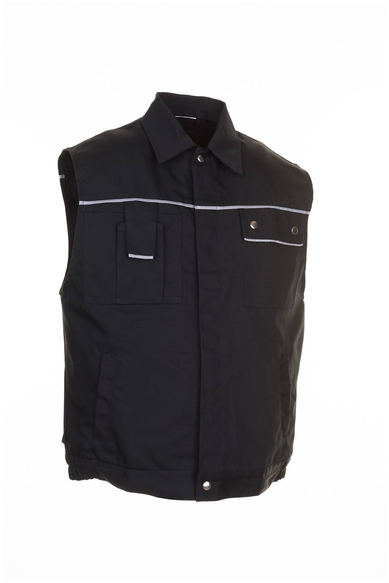 Planam Canvas 320 Weste schwarz/schwarz XXXL 2164064