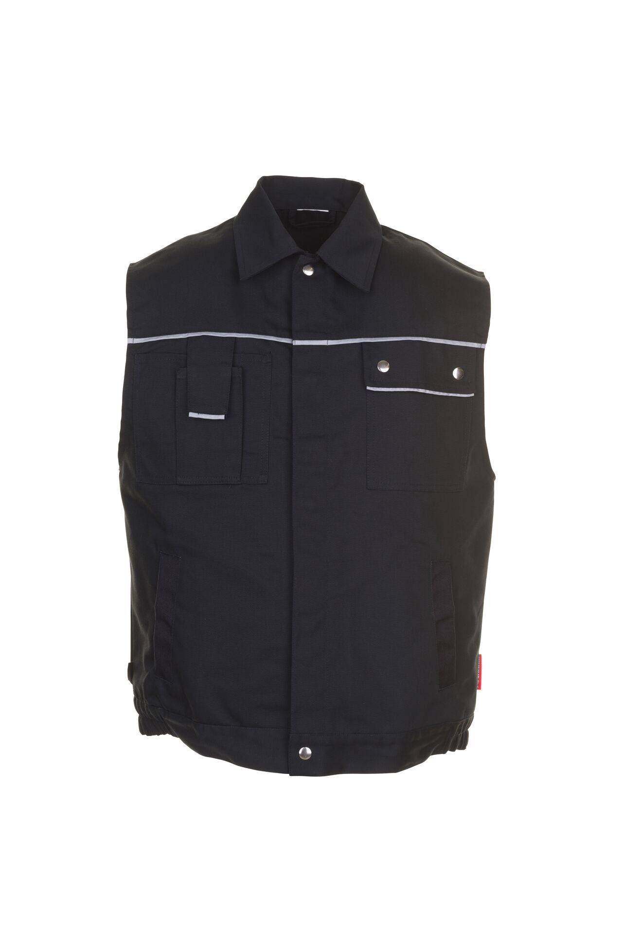 PLANAM Weste schwarz/schwarz Canvas 320 Gr. S