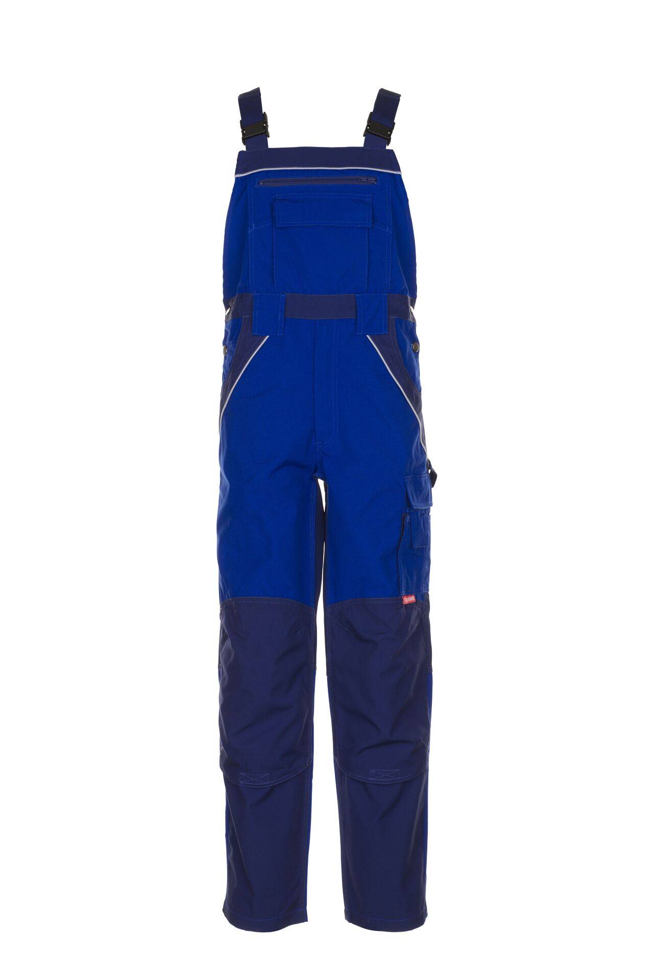 PLANAM Latzhose kornblau/marine Plaline Gr. 42