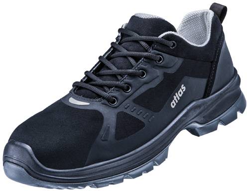 ESD Halbschuh FLASH 6100 ESD, W10, S2, schwarz, grau, Größe 36