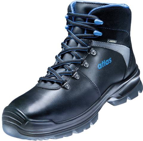 Sicherheitsschuh GTX 785 GORE-TEX, S3, Glattleder, Unisex, schwarz/royal blau, Größe 36