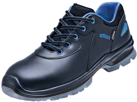 Halbschuh GTX 563 XP 2.0, S3, Glattleder, Unisex, schwarz/royal blau, Größe 36