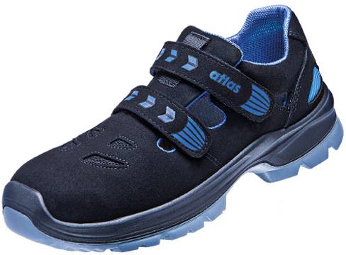ESD Sandale TX 360 2.0, S1, Sportline, Unisex, schwarz/royal blau, Größe 36