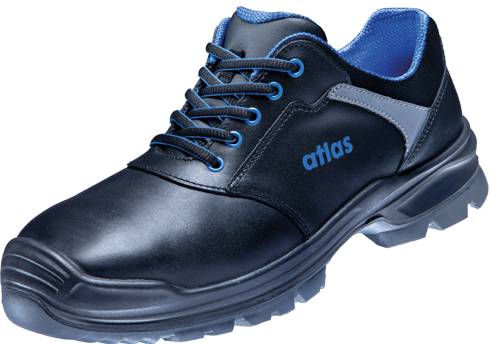 Halbschuh Anatomic Bau 560, S3, Glattleder, Unisex, schwarz, Größe 36