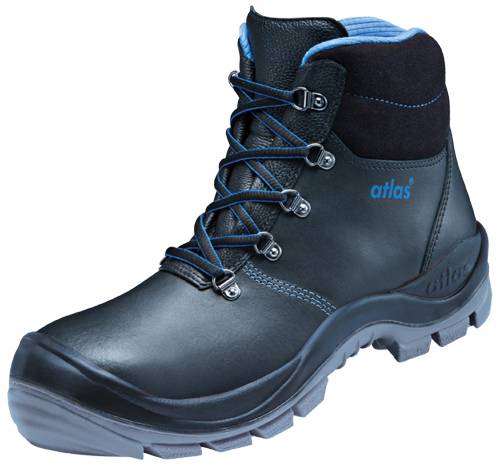 Sicherheitsschuh Duo Soft 735 HI HRO, S3, Glattleder, Unisex, schwarz, Größe 38