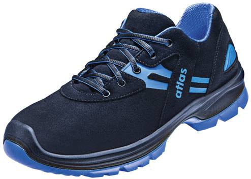 ESD Halbschuh FLASH 5400, S2, Sportline, Unisex, schwarz/royal blau, Größe 37
