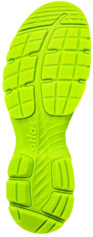 Halbschuh Malocher 09, S3, Sportline, Unisex, schwarz/neon-gelb, Größe 36