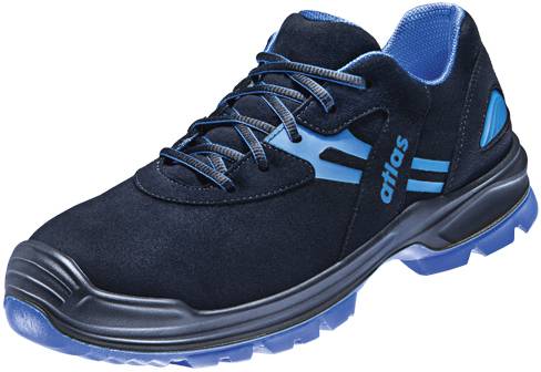 ESD Halbschuh SL 245 XP blue 2.0, S3, Sportline, Unisex, schwarz/royal blau, Größe 36