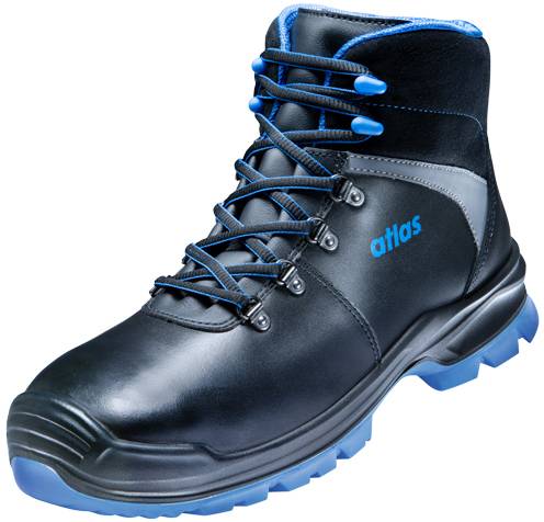 ESD Sicherheitsschuh SL 525 XP blue 2.0, S3, Glattleder, Unisex, schwarz/royal blau, Größe 36