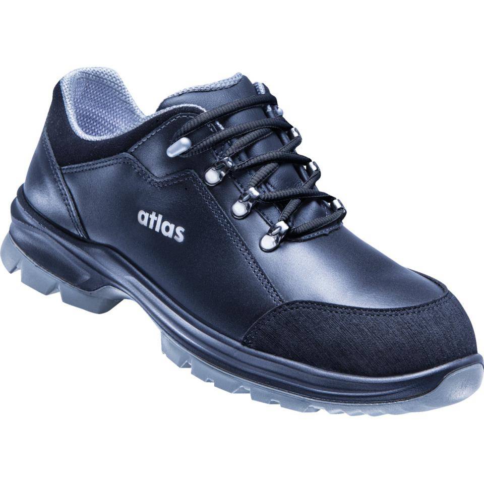 ESD Halbschuh XP 435 2.0, W12, S3, Glattleder, Unisex, schwarz, Größe 41