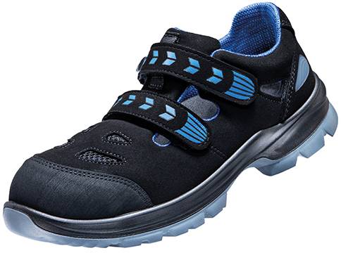 ESD Sandale BS 46 2.0, O1, Sportline, Unisex, schwarz/royal blau, Größe 36