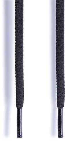 Senkel für Halbschuh FLASH, 115 cm, schwarz