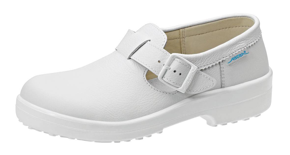 Abeba Sicherheitsschuhe Classic Halbschuh weiß Gr. 40