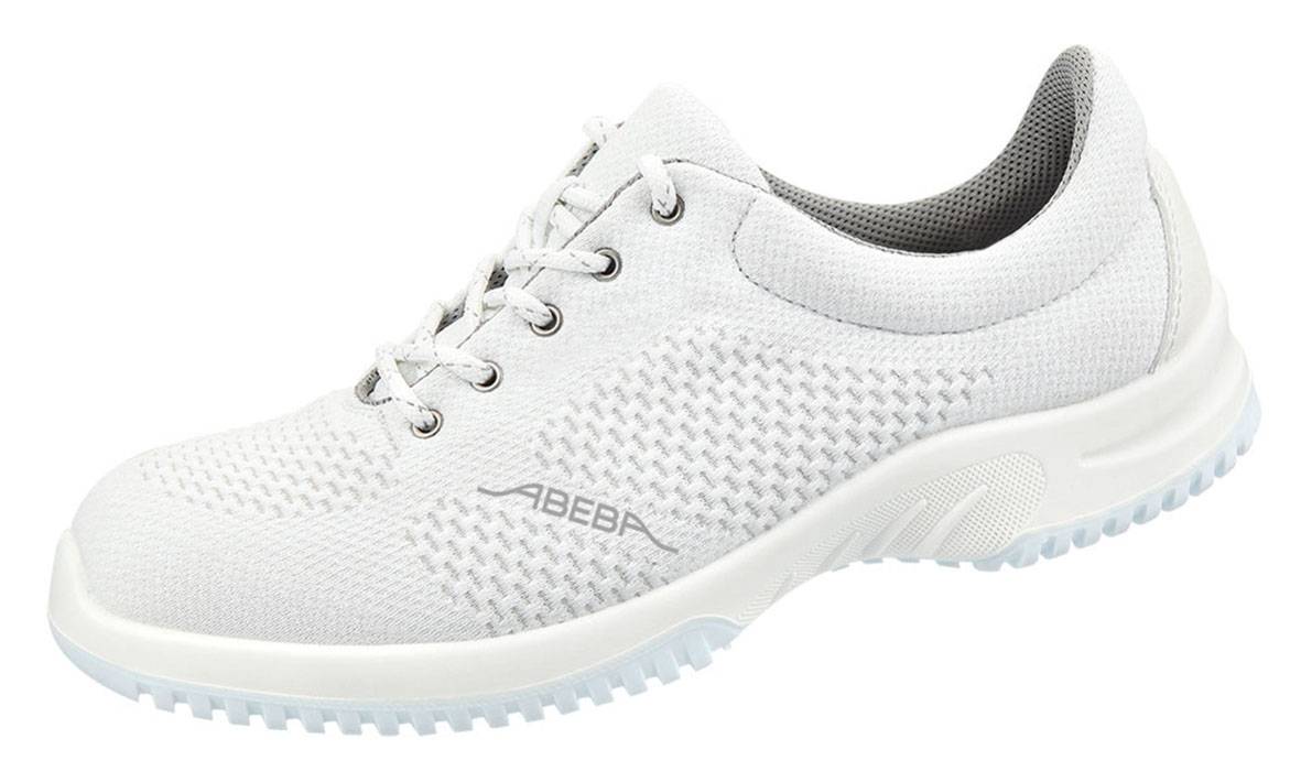 Abeba Berufsschuhe uni6 Halbschuh weiß Gr. 40