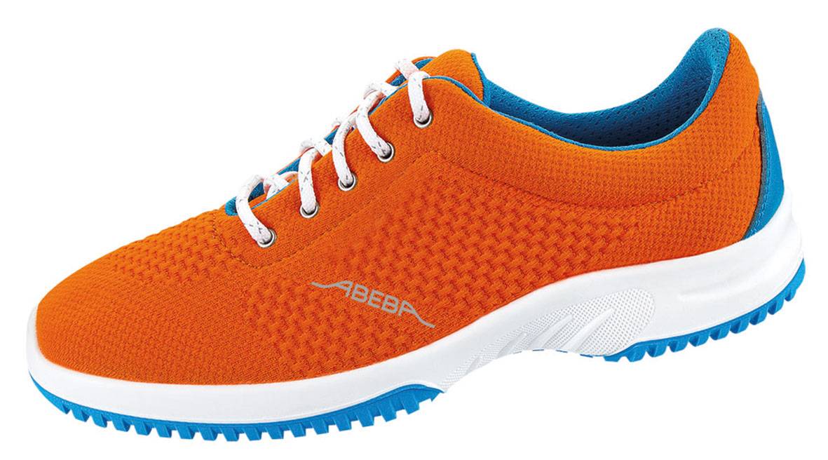 Abeba Berufsschuhe uni6 Halbschuh orange Gr. 36