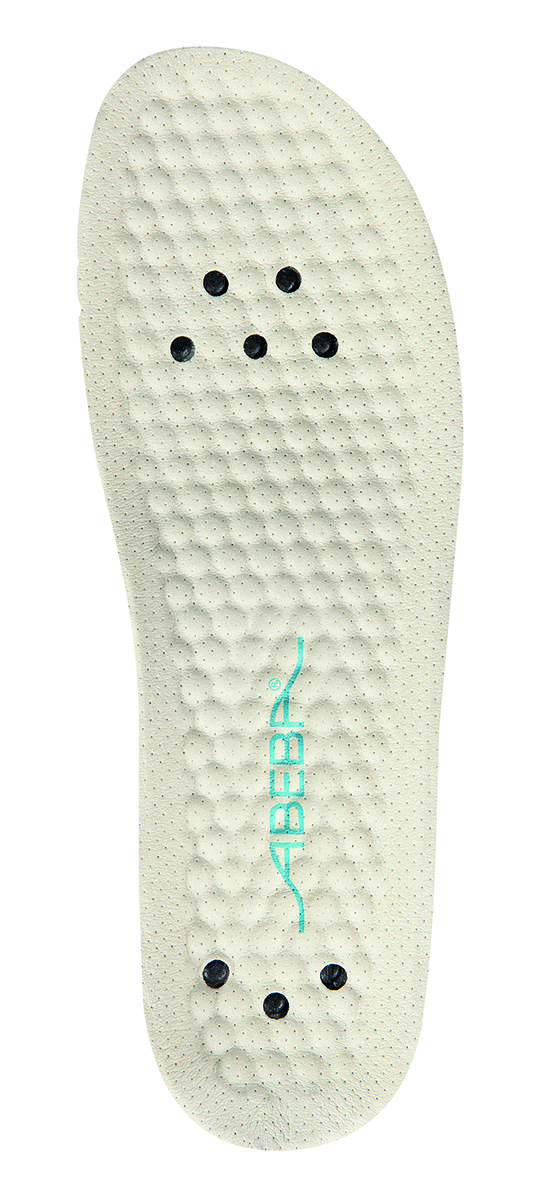 Abeba Einlegesohle für Reflexor Comfort Berufsschuhe Einlegesohle weiß Gr. 38