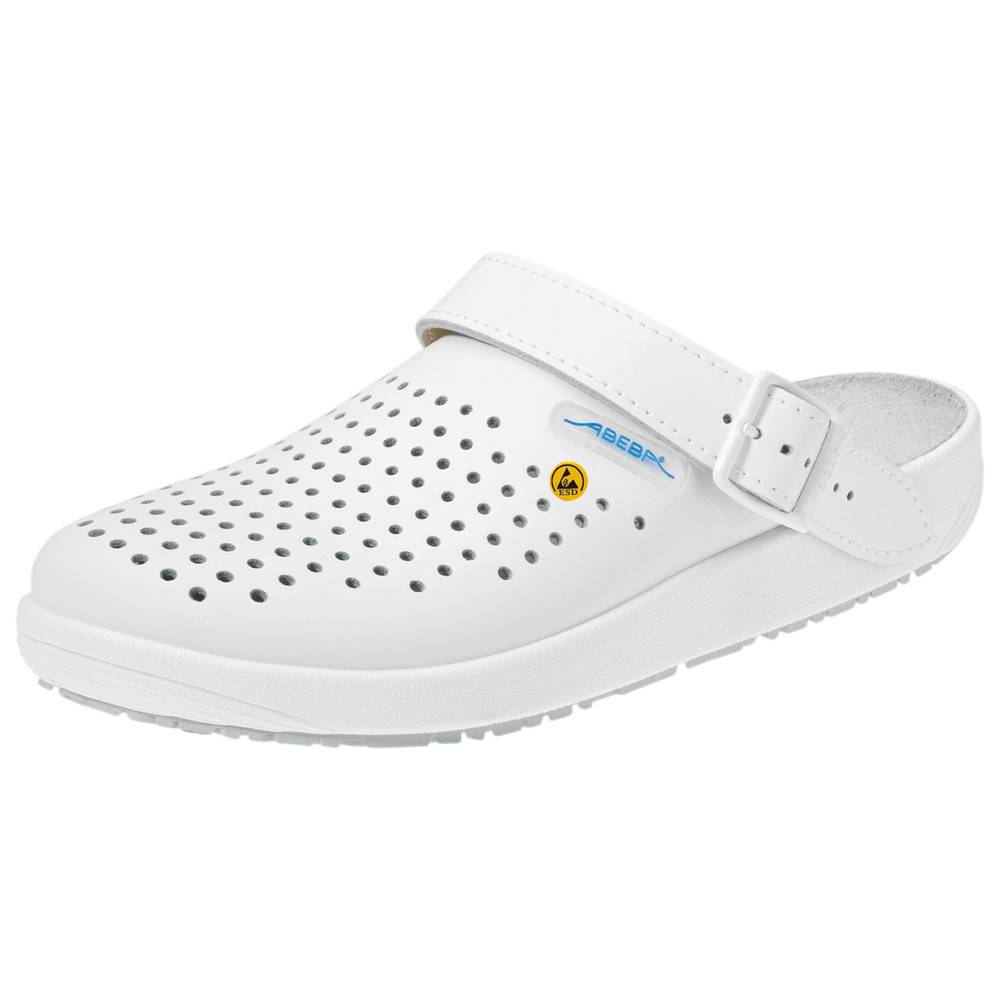 Abeba ESD-Clog Rubber 5300/5310, Größe 40, schwarz