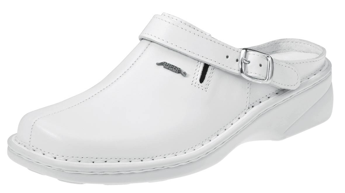 Abeba Berufsschuhe Reflexor® Clog weiß Gr. 41