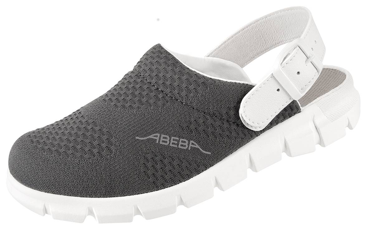Abeba Berufsschuhe Dynamic Clog anthrazit Gr. 48
