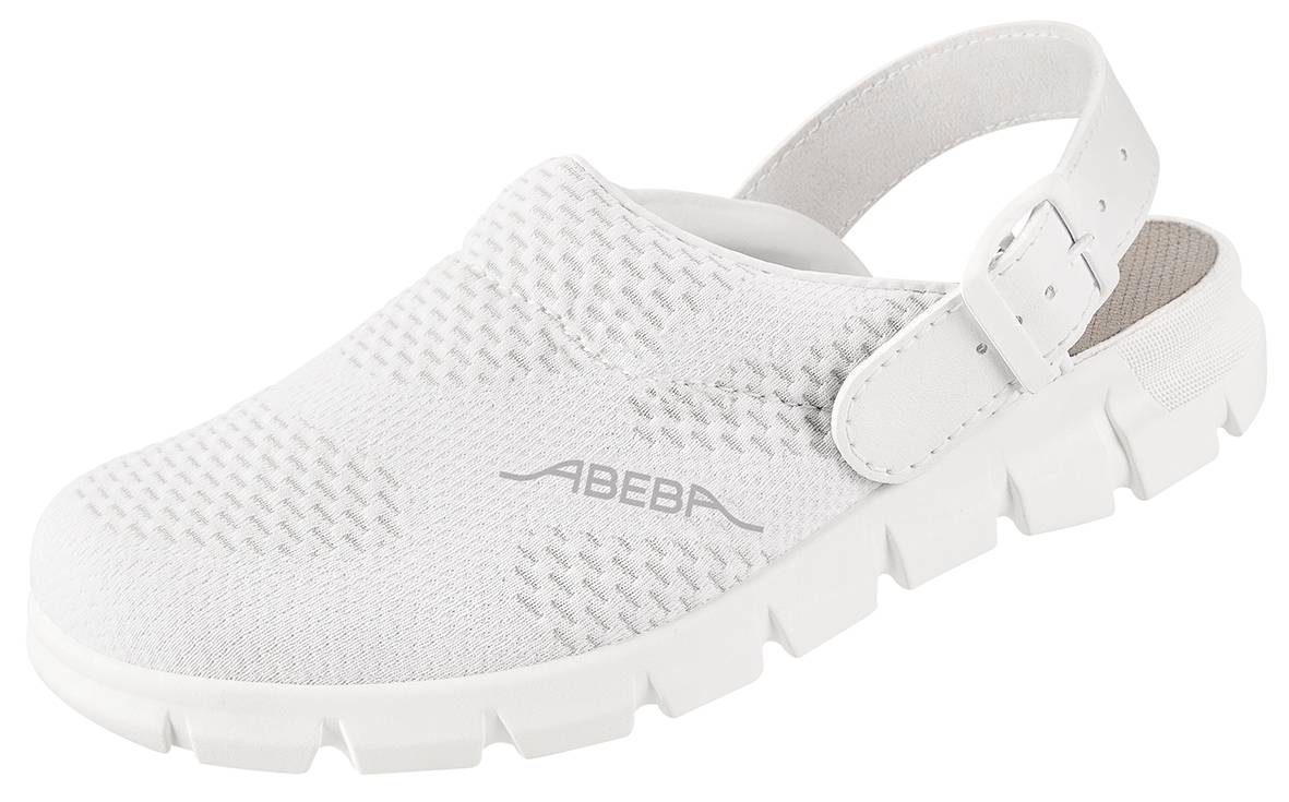 Abeba Berufsschuhe Dynamic Clog weiß Gr. 35