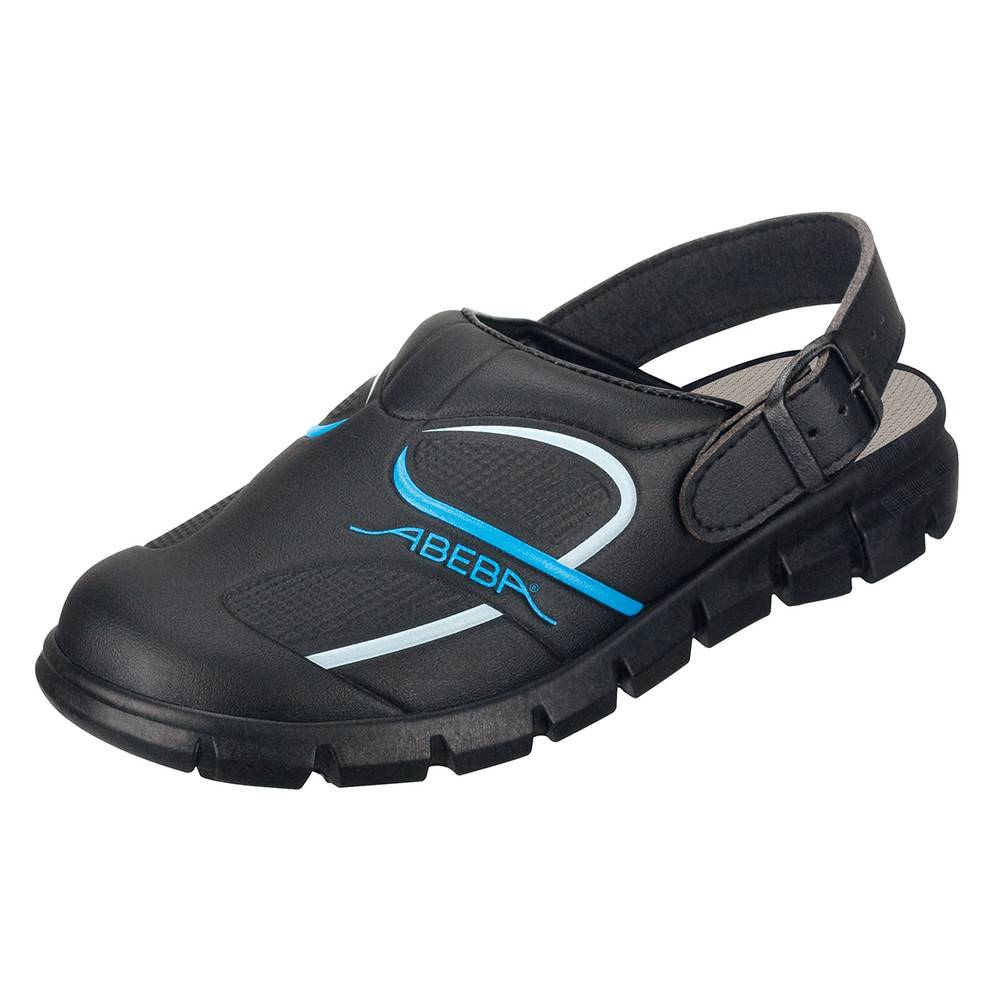 Abeba ESD-Clog Dynamic, 7331, Größe 38, schwarz/blau