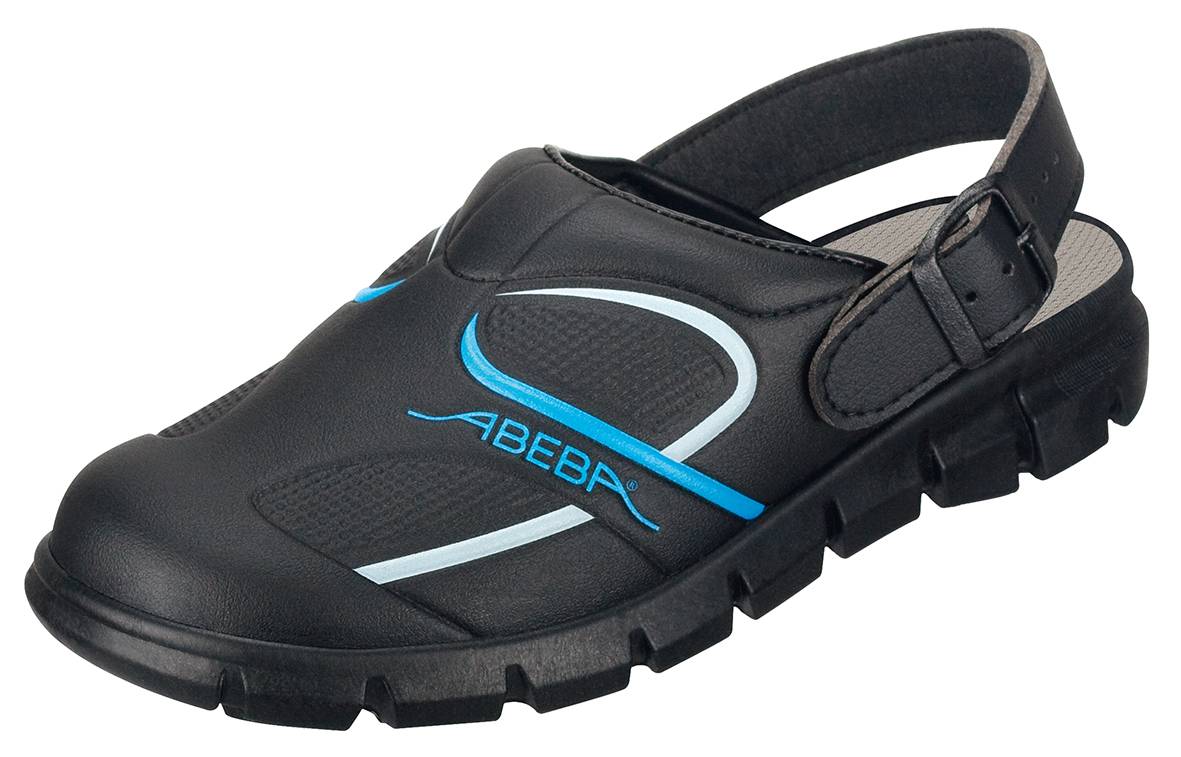 Abeba Berufsschuhe Dynamic Clog schwarz/blau Gr. 46