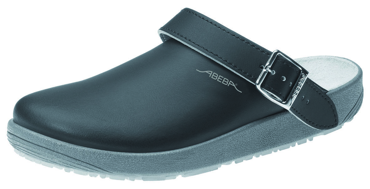Abeba Berufsschuh-Clog OB 9252 schwarz Größe 43
