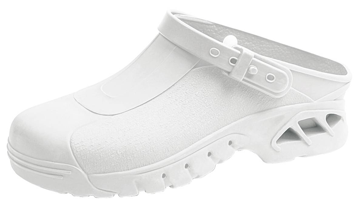 Abeba Berufsschuhe autoklavierbare Clogs Clog weiß Gr. 45/46