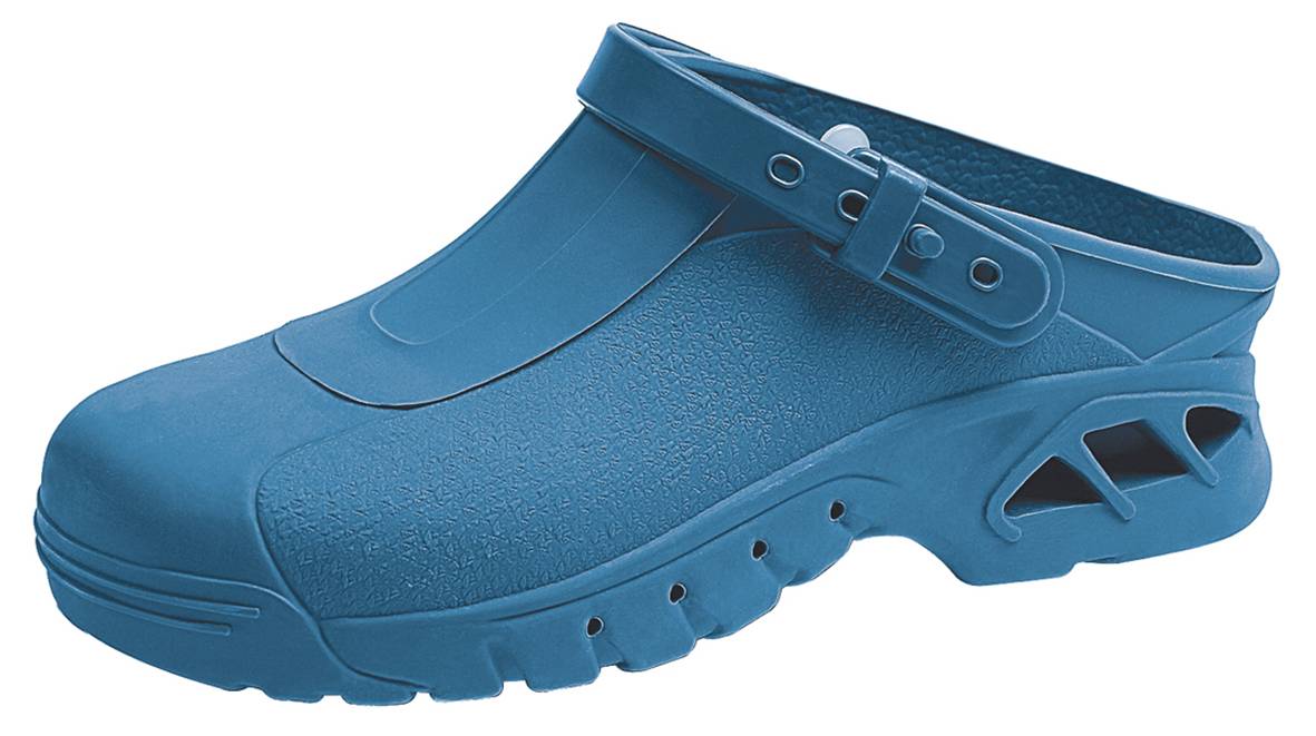 Abeba Berufsschuhe autoklavierbare Clogs Clog blau Gr. 43/44
