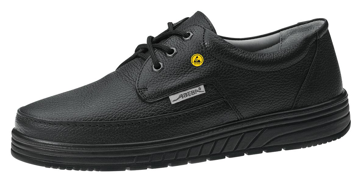 Abeba ESD-Berufsschuhe air cushion Halbschuh schwarz Gr. 35