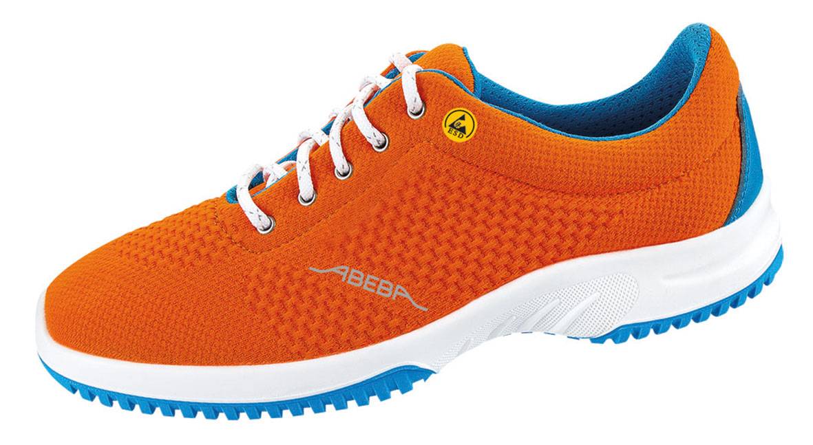 Abeba ESD-Berufsschuhe uni6 Halbschuh orange Gr. 36