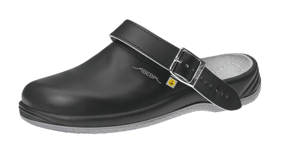 Abeba ESD-Berufsschuhe Arrow Clog schwarz Gr. 42