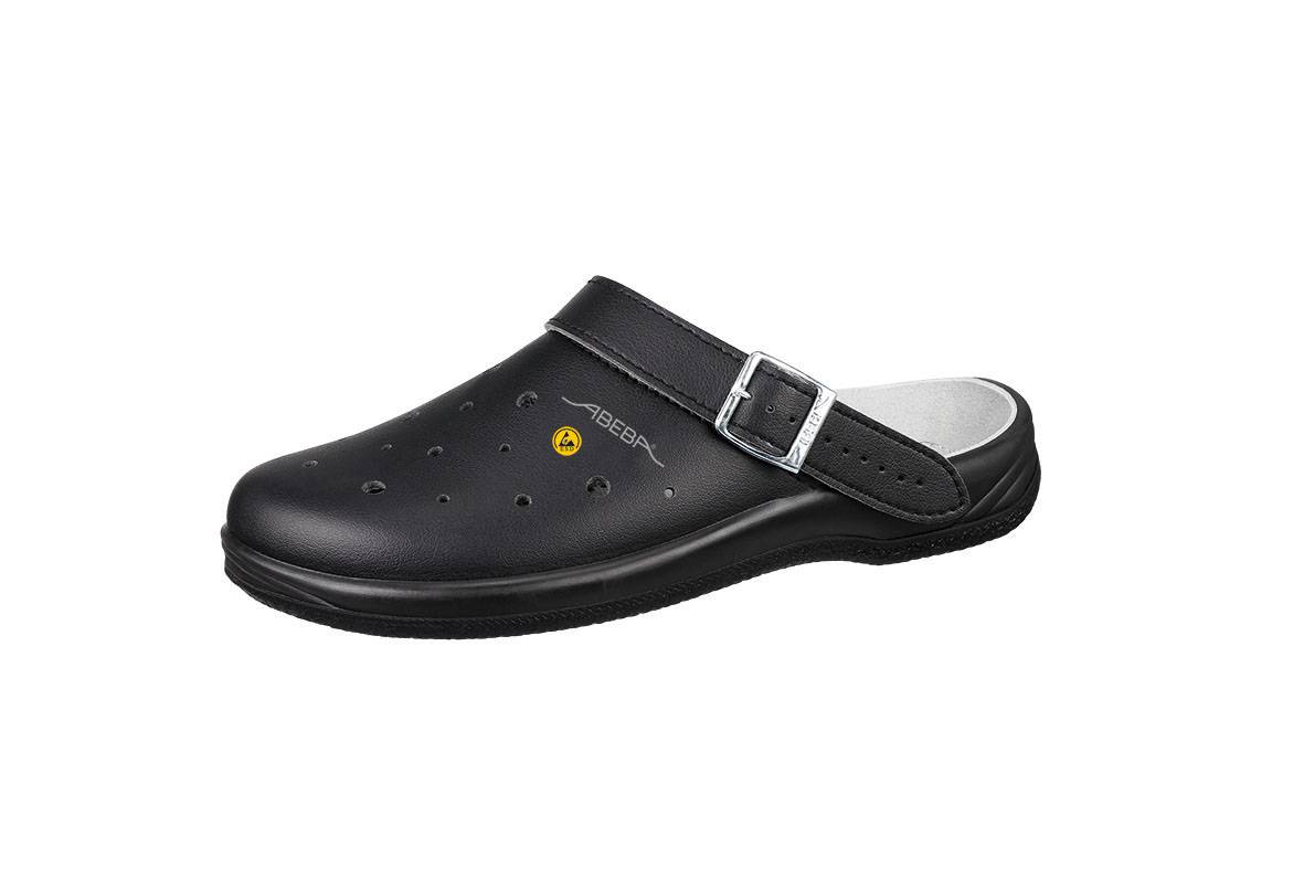 Abeba ESD-Berufsschuhe Arrow Clog schwarz Gr. 40
