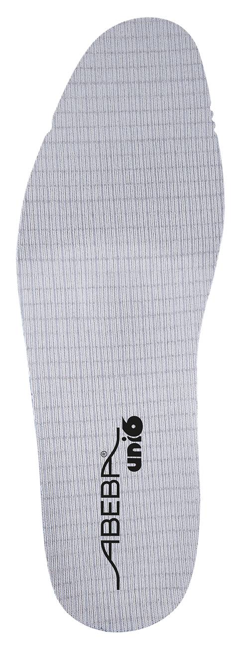 Abeba Soft Comfort M Einlegesohle für 'uni6' Sicherheitsschuhe Einlegesohle grau Gr. 37