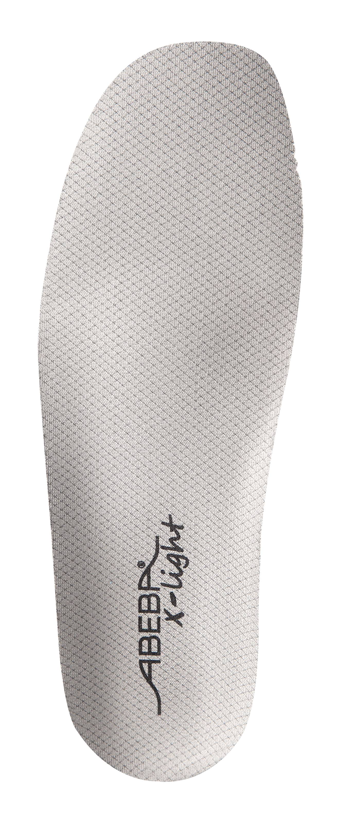 Abeba Einlegesohle Active Comfort für x-light Sicherheitsschuhe (offen) Einlegesohle grau Gr. 36