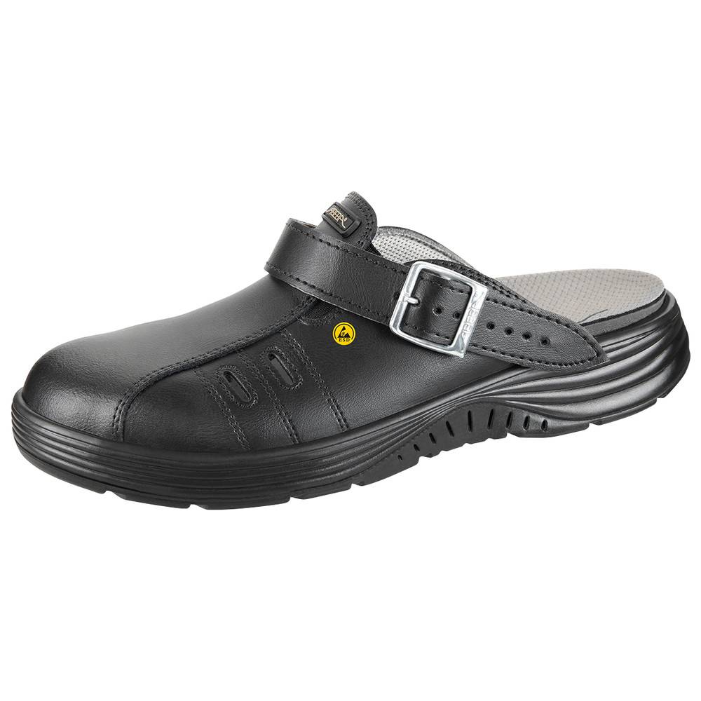 Abeba ESD-Sicherheits-Clog x-light 7131042, Größe 41, schwarz