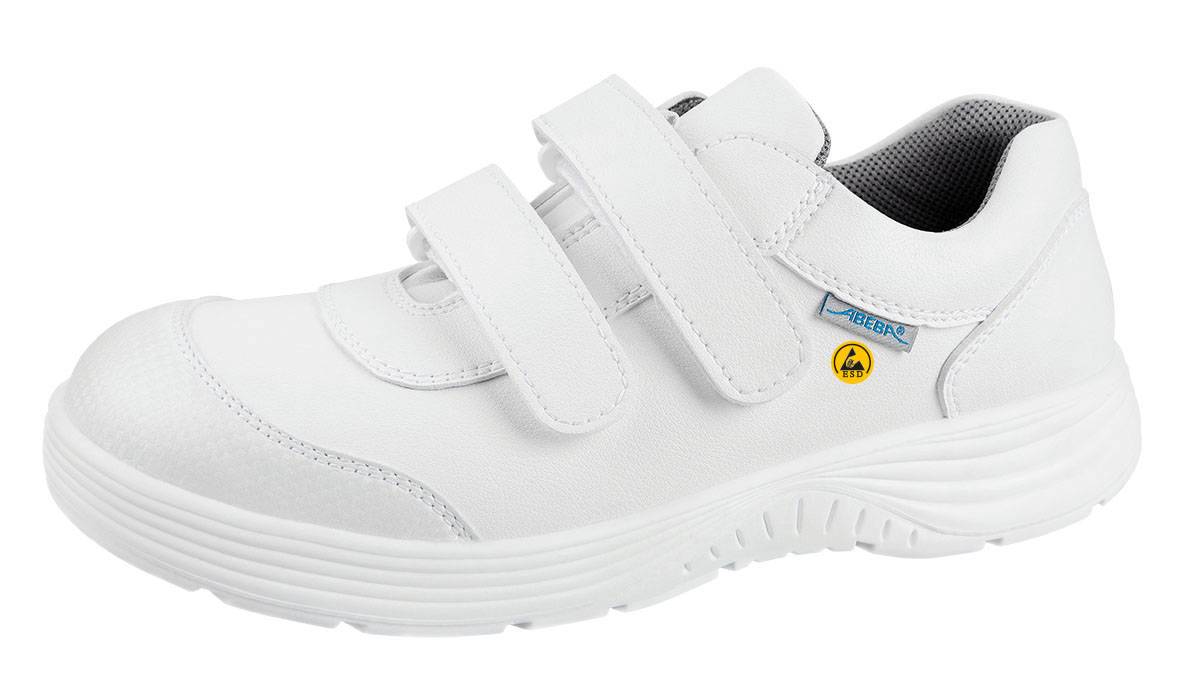 Abeba ESD-Sicherheitsschuhe x-light Halbschuh weiß Gr. 36