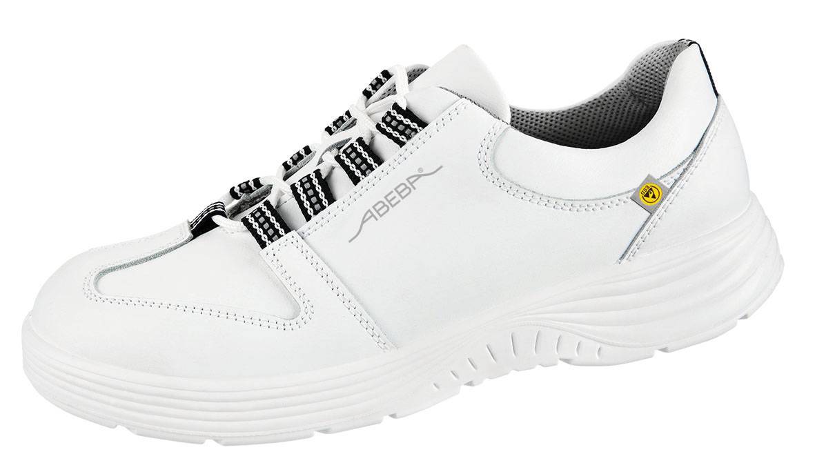 Abeba ESD-Berufsschuhe x-light Halbschuh weiß Gr. 38