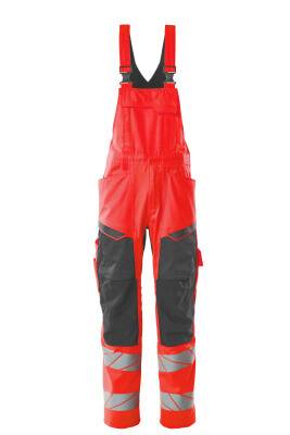 Latzhose Latzhose, Knietaschen, Stretch-Einsätze 82C64