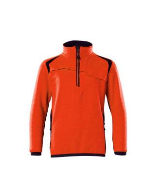 Microfleecejacke für Kinder Fleecepullover für Kinder,Reißverschluss 116