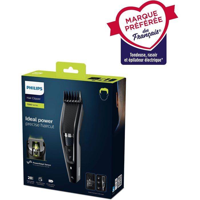 PHILIPS HC7650 / 15 - Serie 7000 Haar- und Bartrasierer / Trimmer mit Reisetasche und Barber Kit