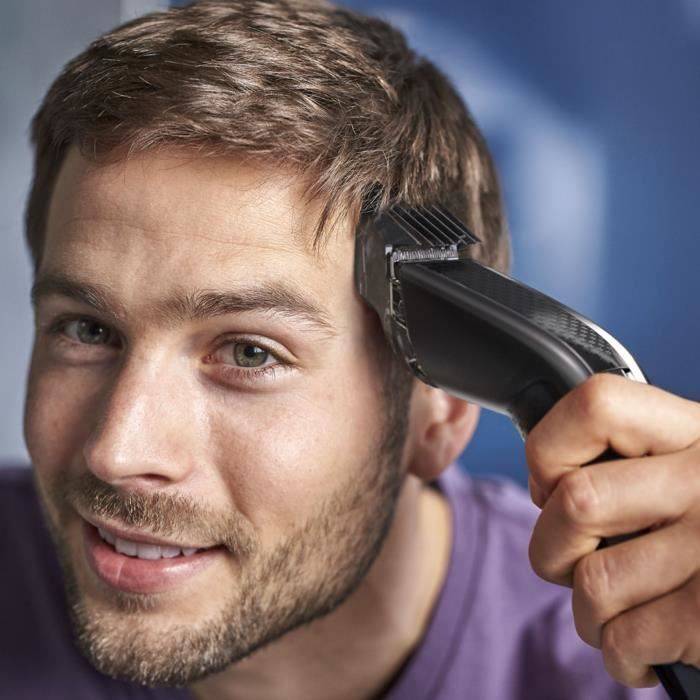 PHILIPS HC7650 / 15 - Serie 7000 Haar- und Bartrasierer / Trimmer mit Reisetasche und Barber Kit