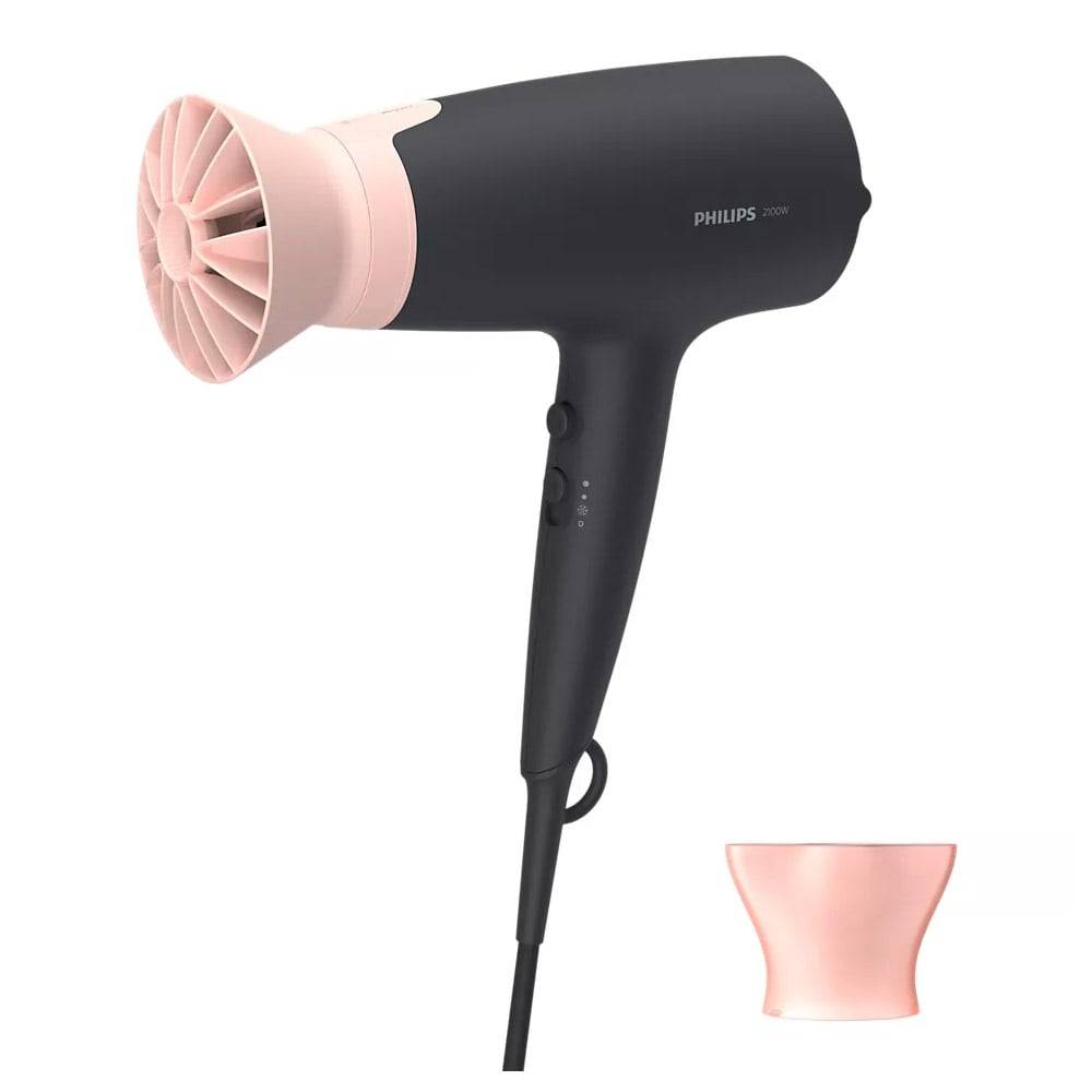 Philips 3000 Series BHD350/10 Haartrockner schwarz/rosa