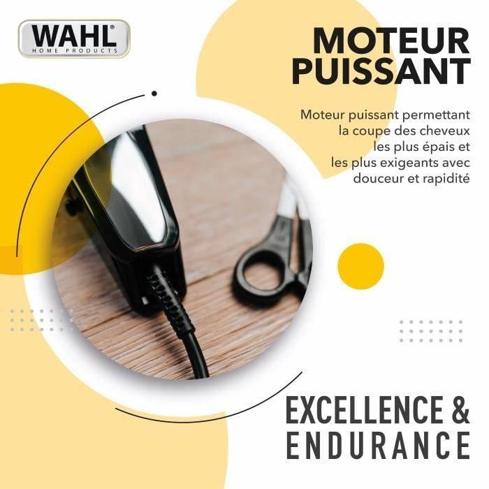WAHL 20107.0460 Baldfader Haarschneider - Kabelgebundener Trimmer - Taper-Funktion - Automatisches Schärfen - 45mm Klingenbreite