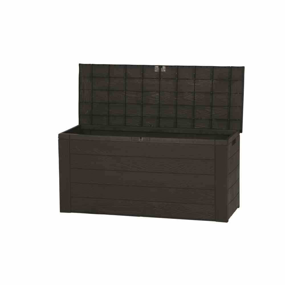 Kissenbox Woody 120 cm 120x45x60 cm, braun