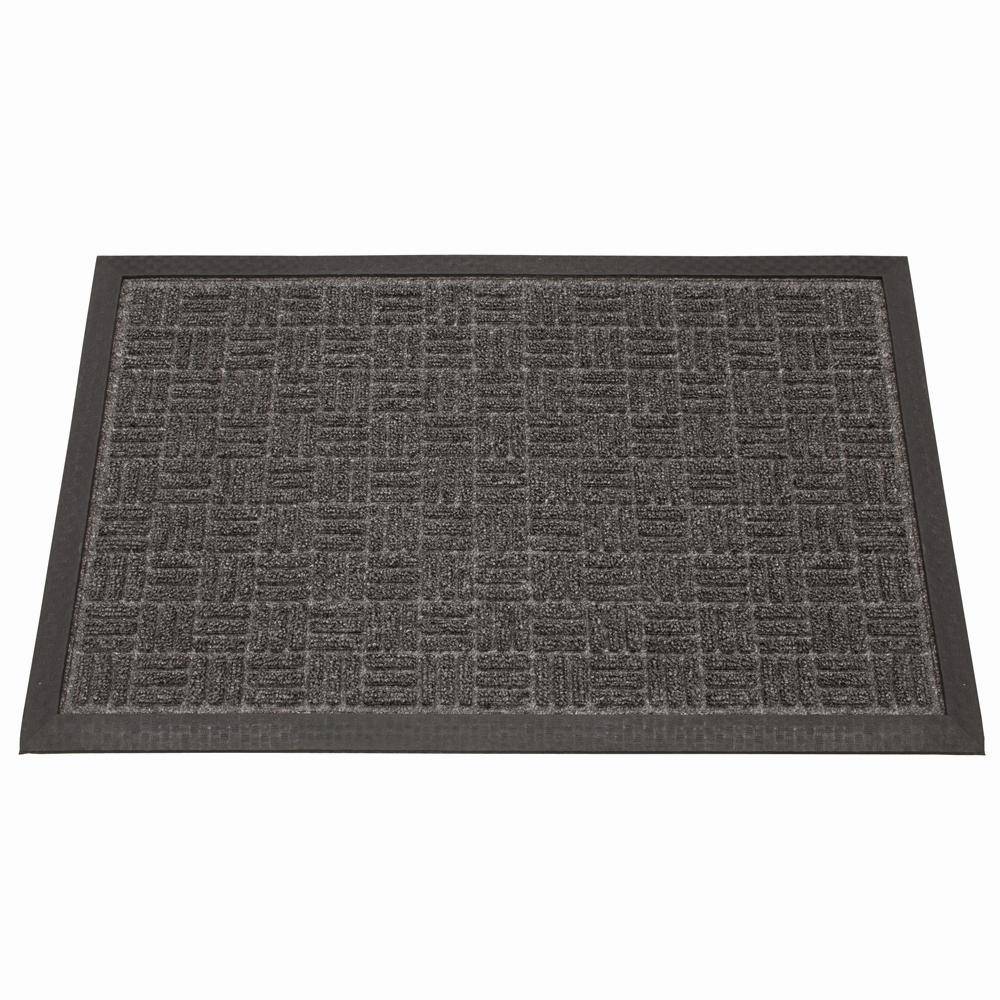 Siena Garden 311-1441007 Türmatte QUADRO mit 100% Polypropylen-Flor, 45 x 75 cm, anthrazit
