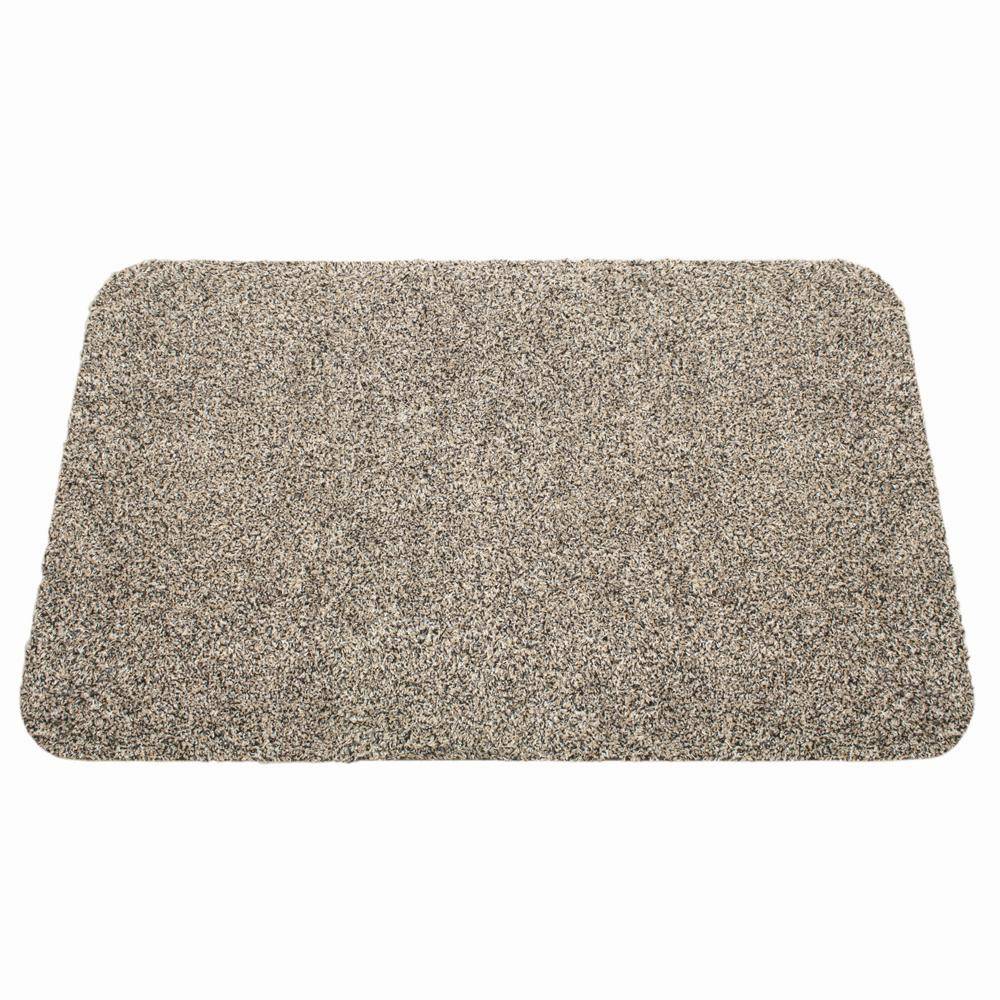 Siena Garden 588-1506002 Fußmatte WATERSTOP mit 100% Baumwolle-Flor, 50 x 80 cm, granit