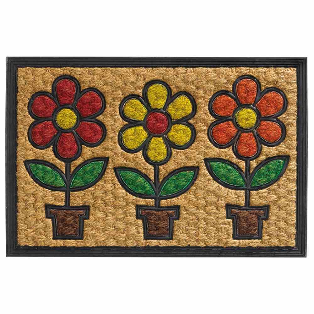 Siena Home 177-1402092 Fußmatte POTTED FLOWERS 40x60cm, bunt