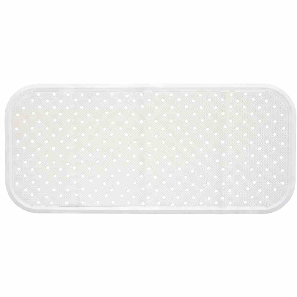 Sänger 137-40 Badewannenmatte, 76 x 34 cm, weiß (1 Stück)